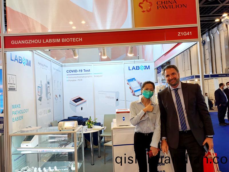 【展會迴(hui)顧】藍勃生(sheng)物精(jing)綵亮(liang)相2022 MEDLAB Middle East